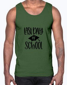 last day of school 451#- general school- Cotton Tank