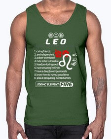 leo 307#- leo- Cotton Tank