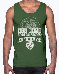 leo 309#- leo- Cotton Tank
