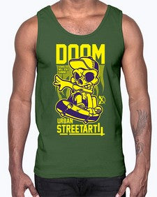 lets skate 727#- art pop art- Cotton Tank