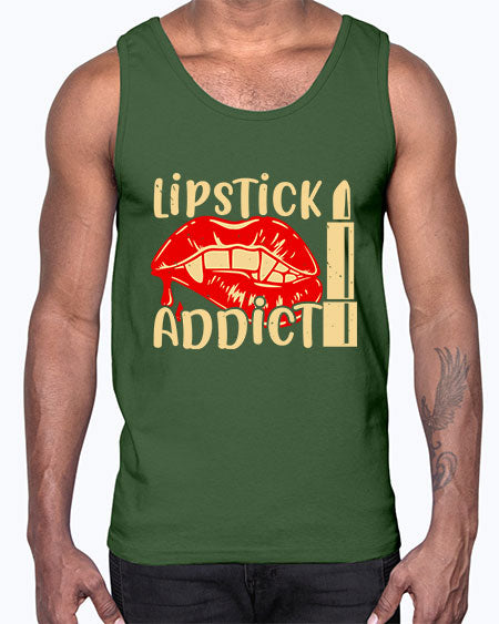 lipstick addict Style 197#-makeup Cotton Tank
