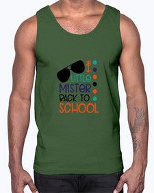 little mister back to school 490#- general school- Cotton Tank