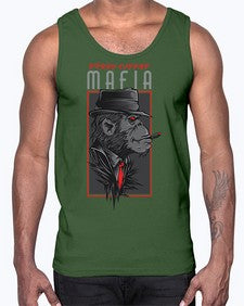 mafia monkey 752#- art pop art- Cotton Tank