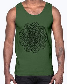 mandala 817#- mandala- Cotton Tank