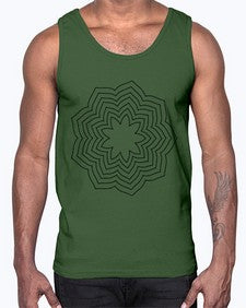 mandala 832#- mandala- Cotton Tank