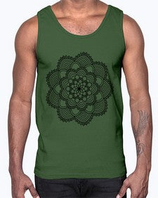 mandala 835#- mandala- Cotton Tank