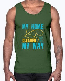 my home cleaned my way Style 293#- cleaner- Cotton Tank
