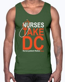 nurse take dc 1198#- nurse- Cotton Tank