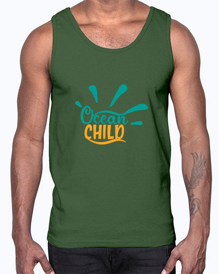 ocean child Style 88#- summer- Cotton Tank