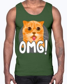 omg 968#- art pop art- Cotton Tank