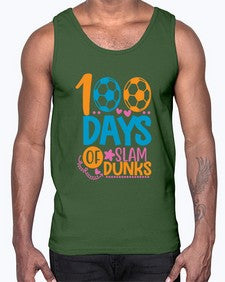 one hundred days of slam dunks 576#- one hundred days- Cotton Tank