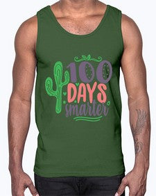 one hundred days smarterr 580#- one hundred days- Cotton Tank
