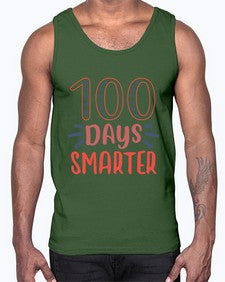 one hundred days smarterr 581#- one hundred days- Cotton Tank