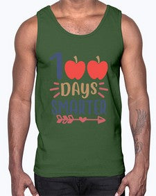 one hundred days smarterrr 582#- one hundred days- Cotton Tank