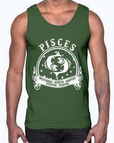 pisces 48#- pisces- Cotton Tank