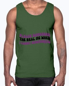 please remember the real me when i cannot remember you 207#- alzheimers- Cotton Tank