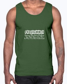programmer some one who 1#- computer- Cotton Tank