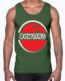 retro bowling bowling 831#- bowling- Cotton Tank