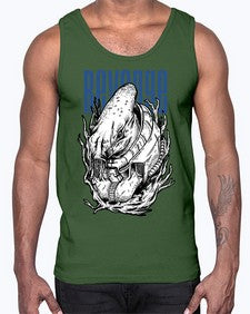 revenge alien 1018#- art pop art- Cotton Tank