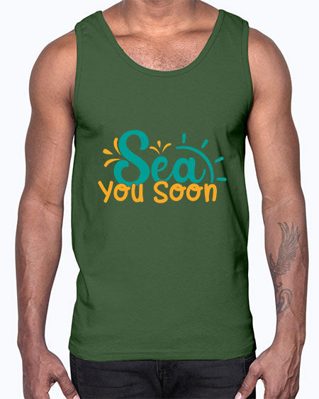 sea you soon Style 78#- summer- Cotton Tank