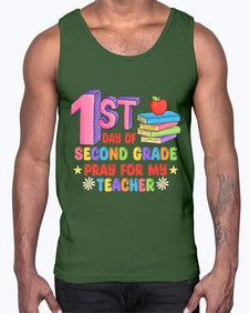 second day of second Grade 805#- second grade- Cotton Tank