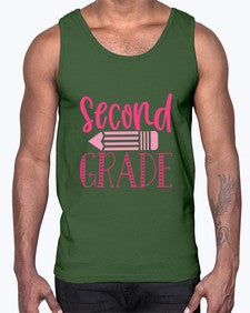 second grade 807#- second grade- Cotton Tank