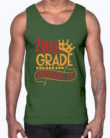 second grade nailed it 828#- second grade- Cotton Tank