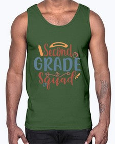 second grade squad 831#- second grade- Cotton Tank