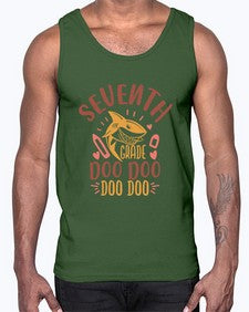 seventh grade doo doo 868#- seventh grade- Cotton Tank