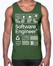 software engineer 1409#- engineer- Cotton Tank