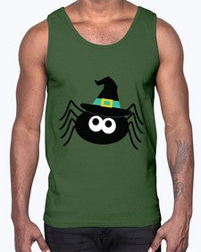 spiderwitch 21#- witch- Cotton Tank