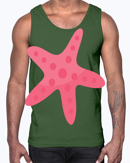 starfish 4#- shark-fish- Cotton Tank