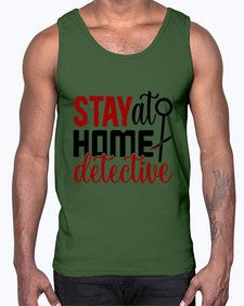 stay at home detective 1112#- true crime- Cotton Tank