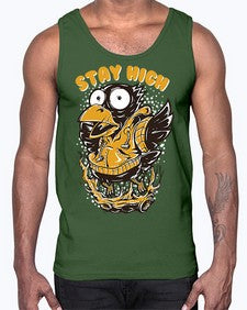 stay high cta 1113#- art pop art- Cotton Tank