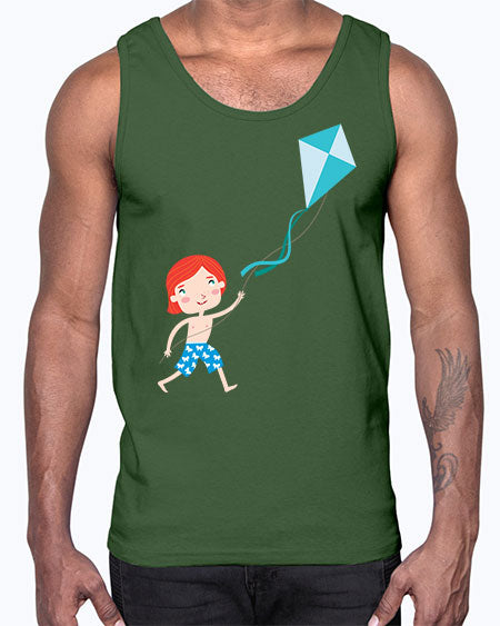 summer characters 68#- summer- Cotton Tank