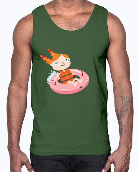 summer characters 71#- summer- Cotton Tank