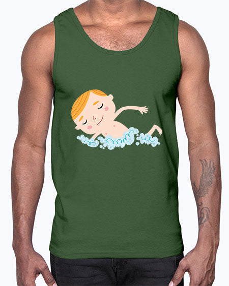 summer characters 72#- summer- Cotton Tank