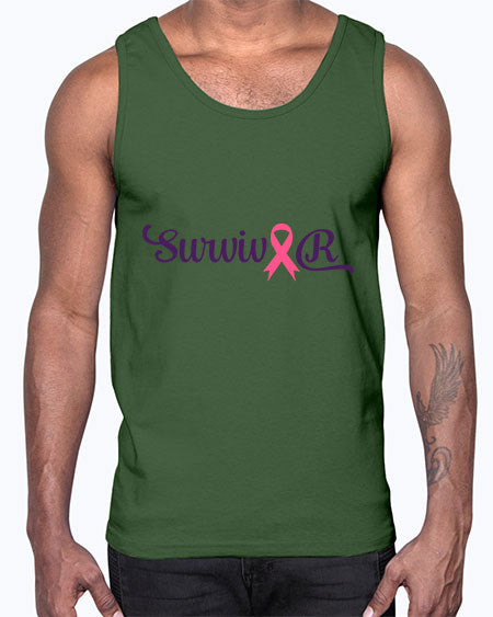 survivor 251#- breast cancer- Cotton Tank