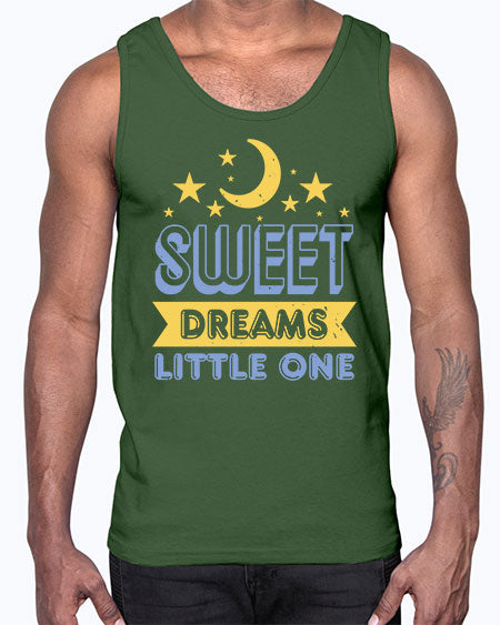 sweet dreams little one Style 214#- baby shower- Cotton Tank