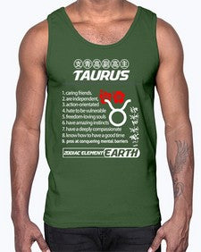 taurus 518#- taurus- Cotton Tank