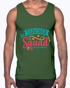 teacher squad 1462#- teacher- Cotton Tank