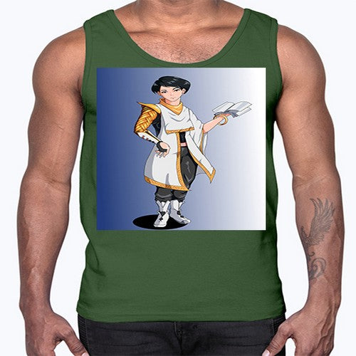 the book master 58#- anime- Cotton Tank
