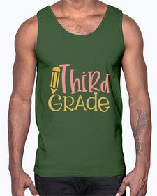 third grade 946#- third grade- Cotton Tank