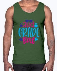 third grade bae 949#- third grade- Cotton Tank
