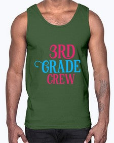 third grade crew 950#- third grade- Cotton Tank