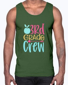 third grade crew 951#- third grade- Cotton Tank