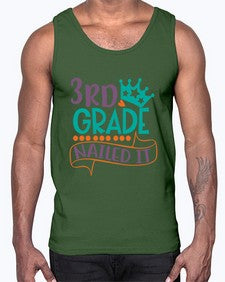third grade nailed it 970#- third grade- Cotton Tank