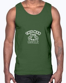 this man is going to be a unclep 639#- uncle- Cotton Tank