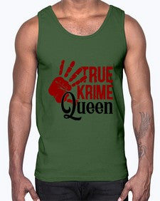 true krime queen 1190#- true crime- Cotton Tank