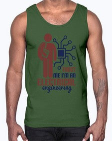 trust me Im an electrical engineering Style 454#- engineer- Cotton Tank